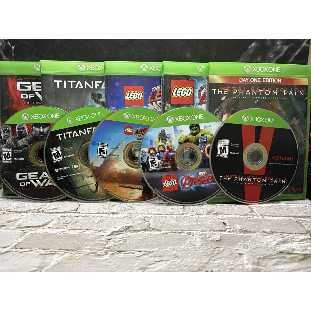 Xbox One Games Lot of 10 COD WWII Sniper Elite 4 Metal Gear Solid V LEGO CIB - Picture 13 of 14
